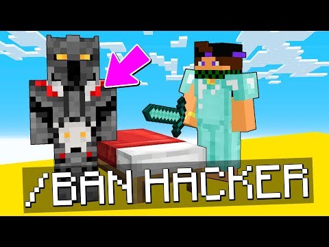 HO BANNATO UN HACKER - Minecraft ITA