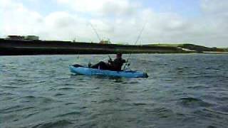 preview picture of video 'Hobie mirage kayak fishing demo'