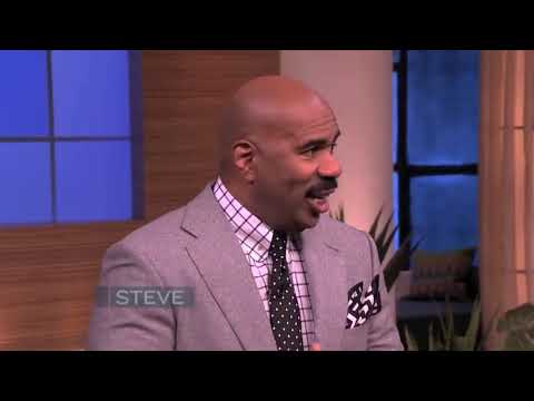 Steve Harvey tries the Dlow Shuffle