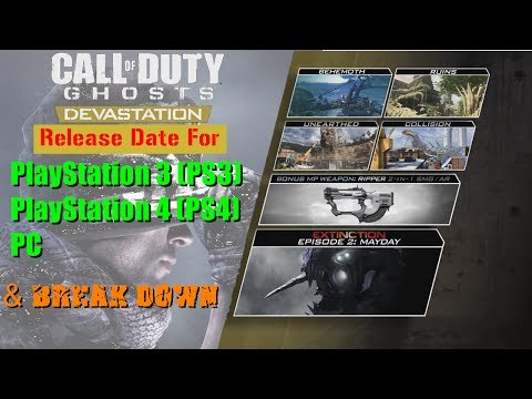 call of duty ghost devastation release date pc