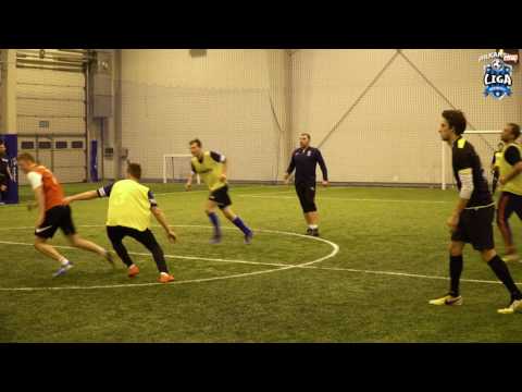 Wybór najładniejszej bramki 1 kolejka Piłkarskiej Ligi Biznesu SoccerArena Zima 2017