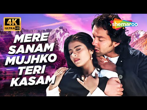 Full 4K Video: Mere Sanam Mujhko Teri Kasam | Gupt (1997) | Bobby Deol, Kajol | Udit Narayan