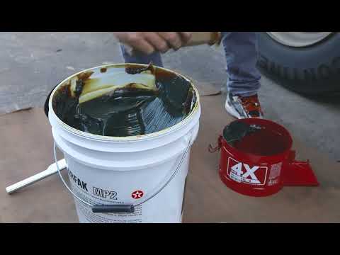 Bomba Manual para Graxa com Reservatório para 7 Kg HYDRONLUBZ-8484 - Video