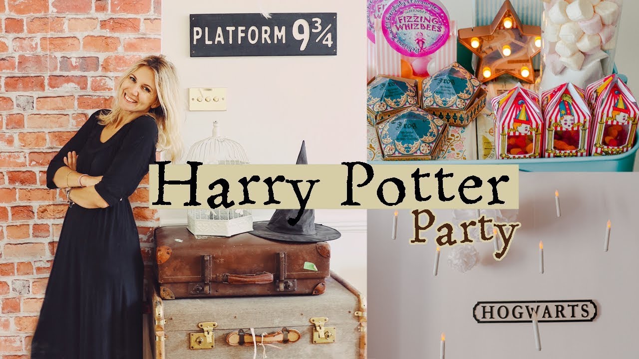 HARRY POTTER PARTY - Hogwarts themed