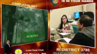 preview picture of video 'RC Timog, QC District 3780 - Discon 2010 at Camp. John Hay'