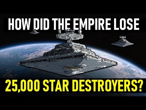 How the Empire lost almost 25,000 STAR DESTROYERS after Endor | Star Wars Legends