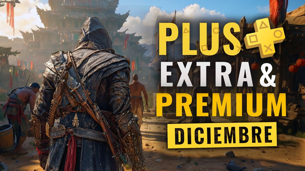 PLAYSTATION PLUS DICIEMBRE 2025 - LOS NUEVOS JUEGOS (Extra y Premium)