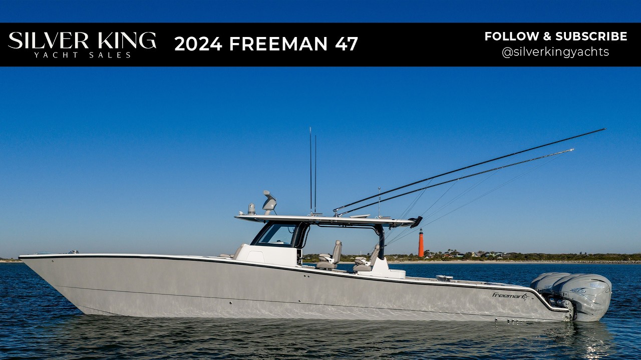 2024 Freeman 47 for sale in New Smyrna Beach, Florida by Silver King Yachts