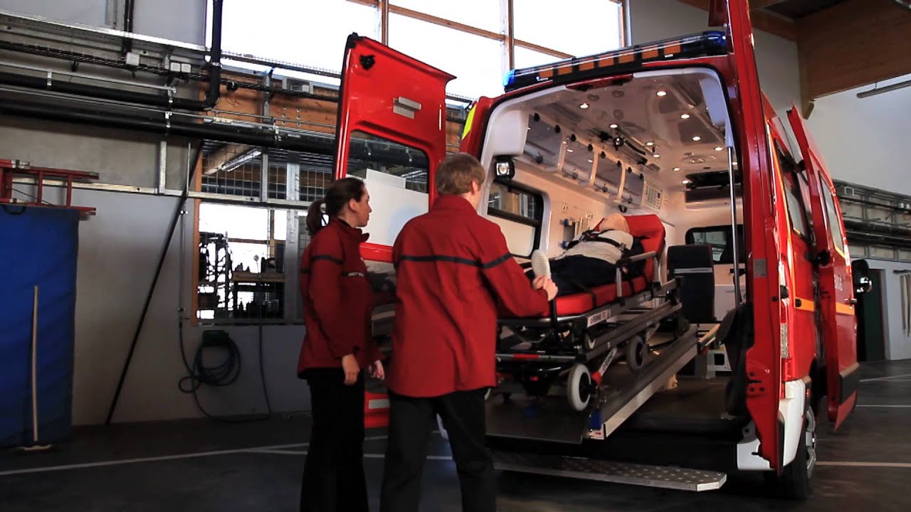 Vidéo Ensemble portoir - brancard F2