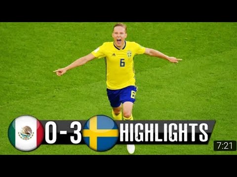 Mexico Vs Sweden 0-3 – All Goals & Highlights - Resumen y Goles 27/06/2018 HD
