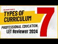 7 TYPES OF CURRICULUM | LET REVIEW