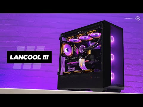 Lian Li LANCOOL III E-ATX korpusas, midi tower - juodas video