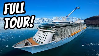 FULL Ovation of the Seas Ship Tour! Deck By Deck Walk Through of Royal Caribbean Cruise Ship!