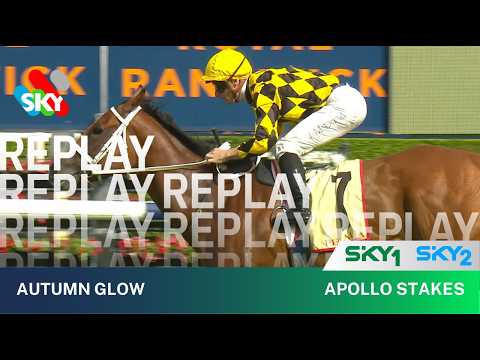 AUTUMN GLOW WINS THE APOLLO STAKES