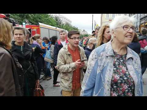 Происшествие. Метро Чернышевская. 9июля 2019. 15-30.