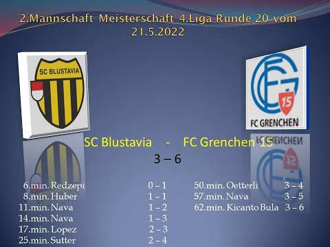 2.Mannschaft Meisterschaft 4.Liga SC Blustavia - FC Grenchen 15