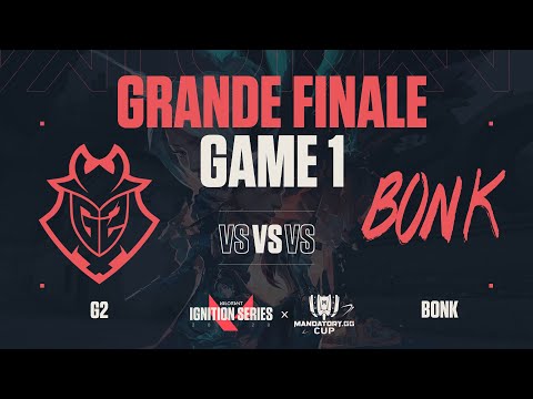 IgnitionSeries X MandatoryCup #9 : Finale / G2 vs Bonk / Game 1