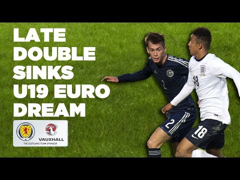 Late double ends U19 Euro hopes // England 2-1 Scotland