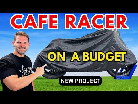 HOW TO BUILD A CAFE RACER ON A BUDGET!!!