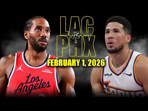 Los Angeles Clippers vs Phoenix Suns Full Game Highlights – February 1, 2026 | NBA Season