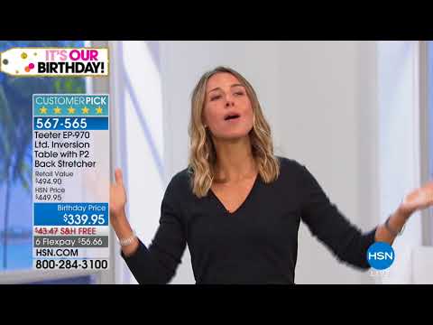 HSN | Teeter Inversion Fitness Solution Celebration 07.20.2018 - 07 AM