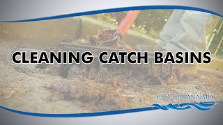 How to clean a catch basin