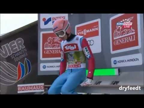 Stefan Kraft NEW HILL RECORD 137M- Innsbruck HS130 - 04.01.2015