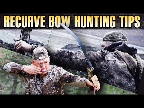 Recurve Bow Hunting Tips For Beginners! | Fred Eichler