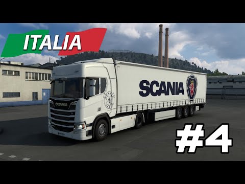 Scania R500 in Italy #4 | Casino to Naples | Euro Truck Simulator 2