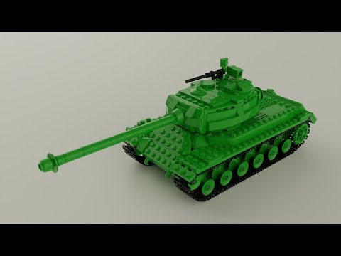 Танк ИС-2 из ЛЕГО (инструкция по сборке)