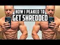 How I Peaked For My Shredded Guest Posing
