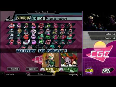 CGC Redux - PM Singles Winners R2 - GVS|Silver (Fox) v. Yung Quaff (MK)