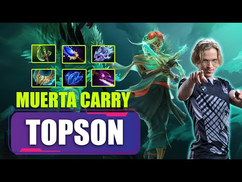 TOPSON CARRY MUERTA 24 KILLS | Ranked PUB Game | Dota 2 Playmaker POV