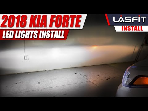 2018 2017 Kia Forte | How to install LED headlight bulb Turn Signals Backup light...