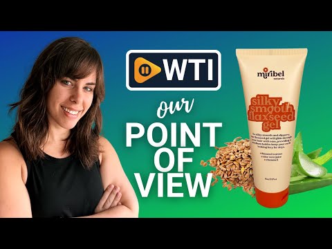 Miribel Naturals Medium Hold Flaxseed Gel for Curly and Wavy Hair | Curl Defining Styling Gel | No Buildup - WTI product video review