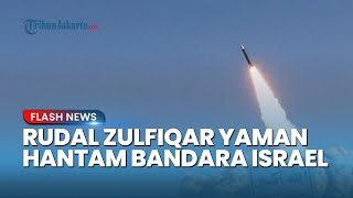 Rudal Zulfiqar Yaman Gempur Bandara Ben Gurion Israel, Buat Jutaan Warga Panik dan Sembunyi