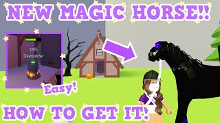 🔮HOW TO GET THE NEW MAGIC HORSE!!✨ Roblox Horse Valley