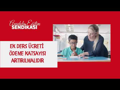 EK DERS ÜCRETLERİ %100 ORANINDA ARTIRILMALIDIR