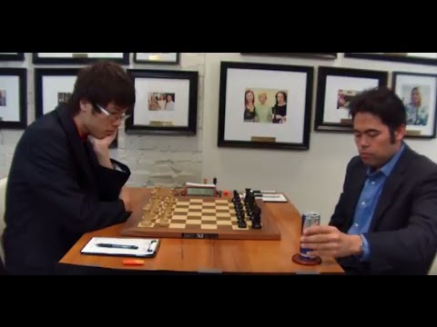 US Chess Championship 2017 | Hikaru Nakamura Wins a Tricky Endgame vs Ray Robson | Round 1