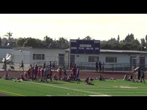 VarB 200m vs Edison 4-9-14 - Los Alamitos Boys