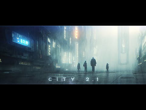 CITY 2.1 - A Deep Cyberpunk Ambient Journey - Atmospheric Sci Fi Music