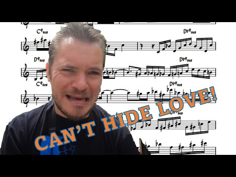 Baptiste Herbin on Can't Hide Love - Eb Transcription
