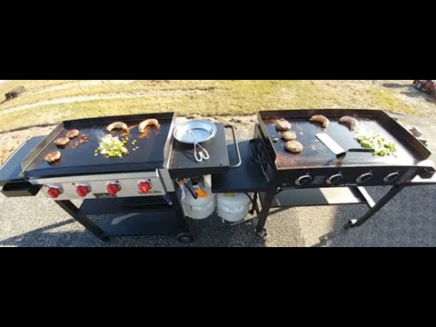 Cooking Comparison on the Blackstone Vs Camp Chef