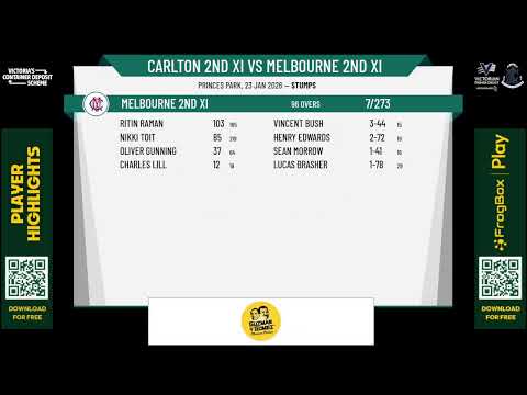 Carlton 2nd XI v Melbourne 2nd XI