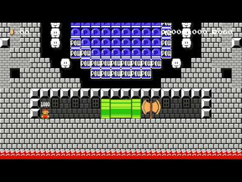 Take Blue Yoshi For Koopa Walk! by thez - SUPER MARIO MAKER - NO COMMENTARY 1ax