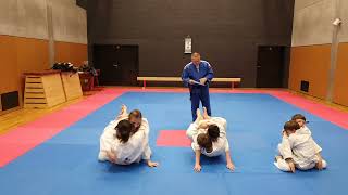 2023.03.09 – Zkouška na bíložlutý pásek (Jan Kugler, Jiří Jirásek, Alice Kratinová)