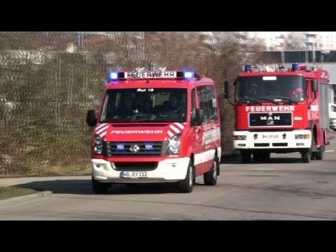 Jugendfeuerwehr Großübung "Lagerhallenbrand" in Wiesloch