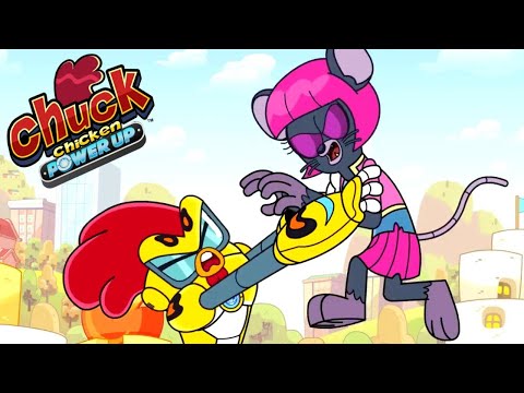 Chuck Chicken Power Up & Special Edition 🐣 Jurassic Spark & Fast Food Riot 🦖 Chuck Chicken Cartoons