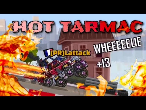 Weekly Challenge, Wheelie Boost Power, Hot Tarmac, Hill Climb Racing 2