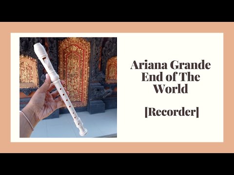 Ariana Grande - End of The World Recorder Cover
